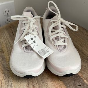 Adidas blush pink sneakers